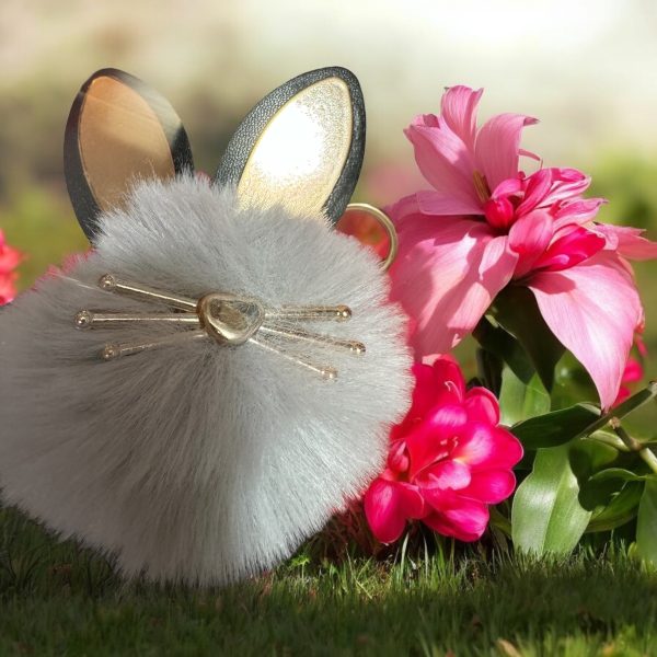 BunnyPuff Ball Keychain/Backpack Charm - Image 2