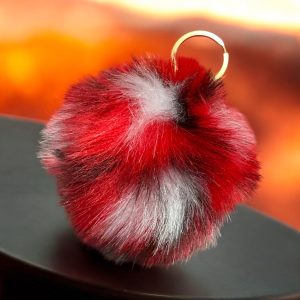 Puff Ball Keychain/Backpack Charm