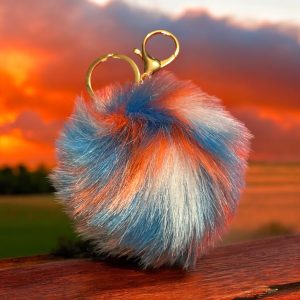 Puff Ball Keychain/Backpack Charm