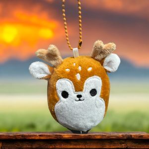 Deer Keychain/Backpack Charm