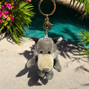 Wolf Keychain/Backpack Charm
