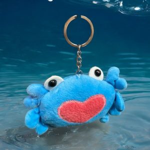 Crab Keychain/Backpack Charm