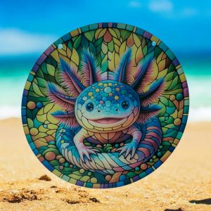 Axolotl Suncatcher