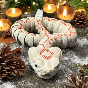 Diamond Back Cartoon Rattlesnake