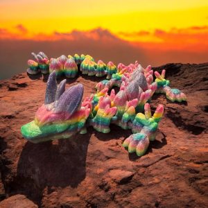 Easter Dragon With Eggs